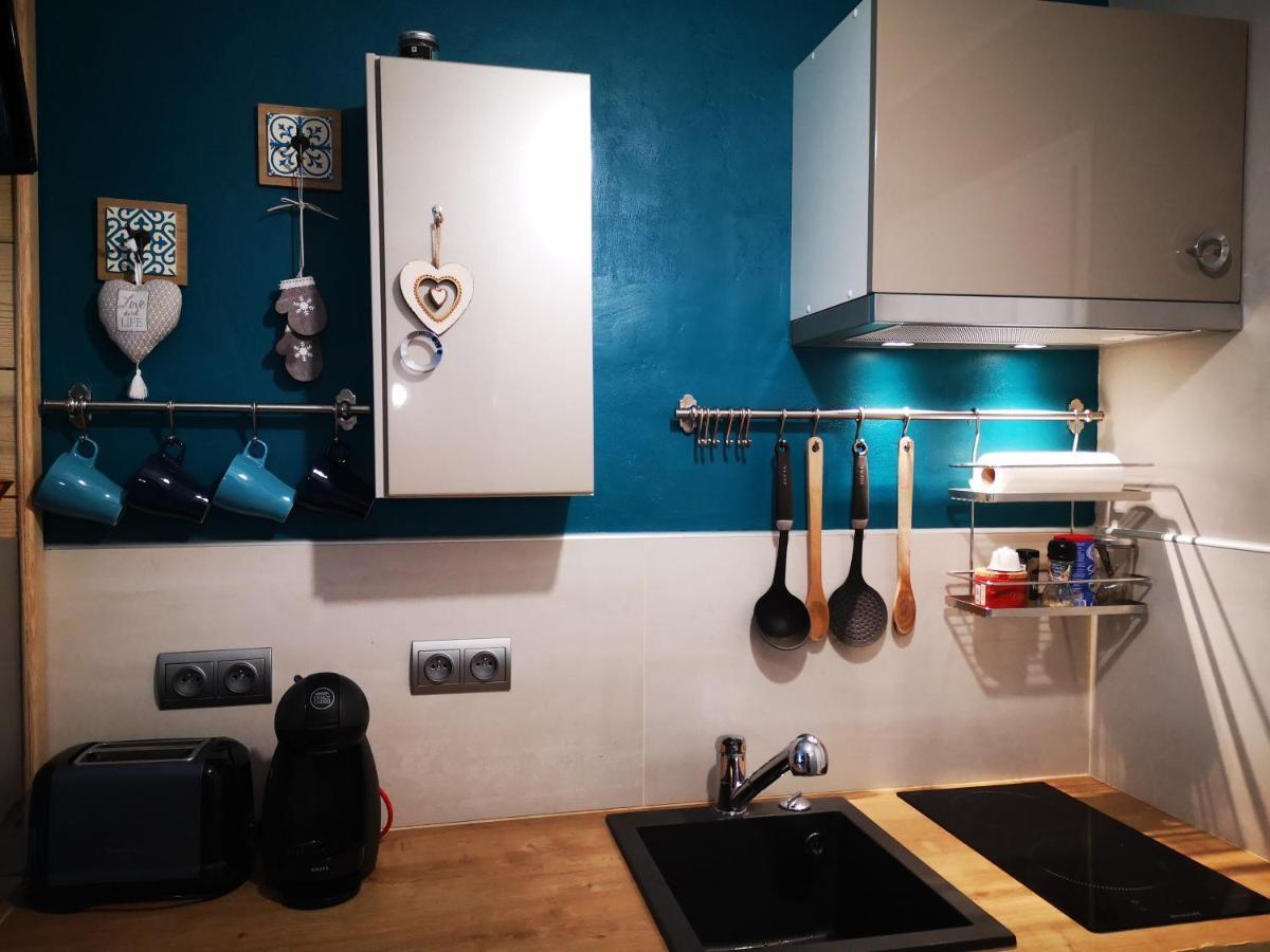 Studio Chaleureux A Lanslevillard Val Cenis 2 Pers Exterior foto